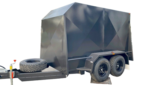 10x5 HEAVY DUTY ENCLOSED TRAILER, 1800 MM HIGH, WITH BARN DOOR - Picture 10 of 10