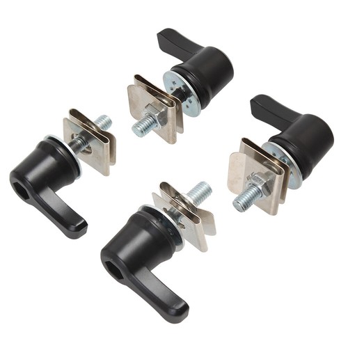 4PCS Saddlebag Lever Lock Bolts Nuts Kit Mounting for Harley Saddlebag 2001-2023 - Bild 10 von 13