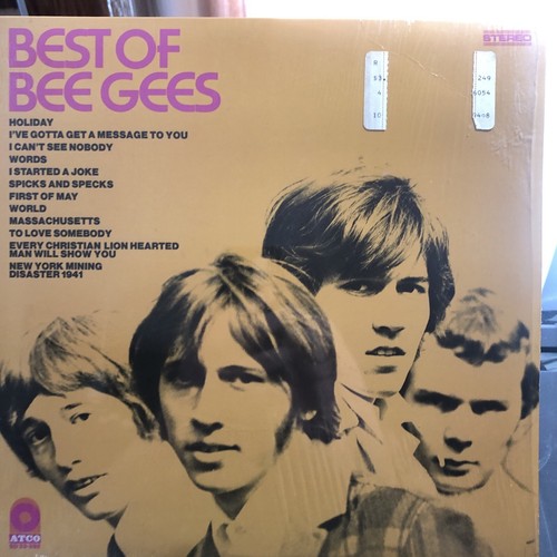 Bee Gees / Best Of Bee Gees Lp Vinyl Atco 292 Shrink Wrap - Picture 1 of 9