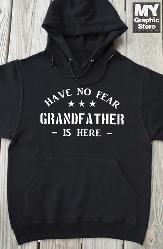 Grandfather Hoodie Birthday Fathers Day Christmas Gift For Grandpa Sweatshirt - Picture 3 of 9