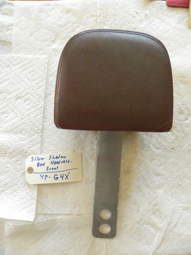 Rolls Royce Silver Shadow I Bentley T I Red Front Headrest - Picture 1 of 10