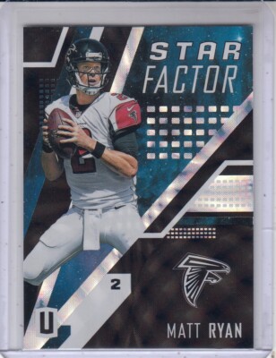 MATT RYAN 2017 Panini Unparalleled Star Factor #11 SFMR Falcons