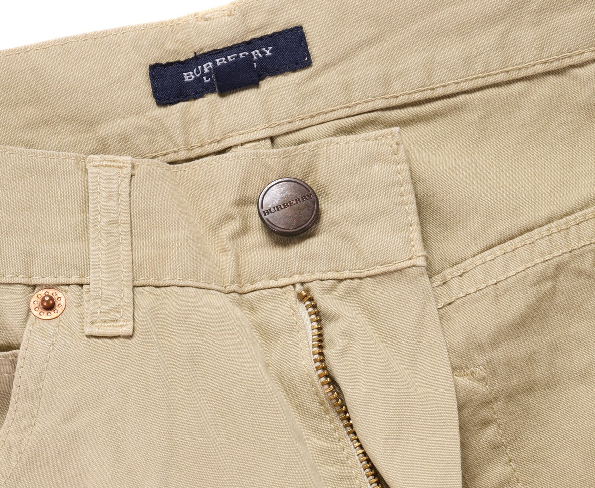 パンツ Burberry 8055455 Trousers Beige NWT BURBERRY LONDON PANTS beige cotton 5 pocket trousers
