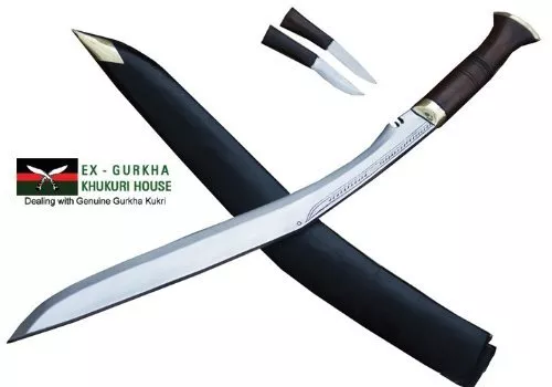 20" Sirupate Kukri Knife -Traditional Hand Forged Blade Gurkha Kukri, EGKH Nepal