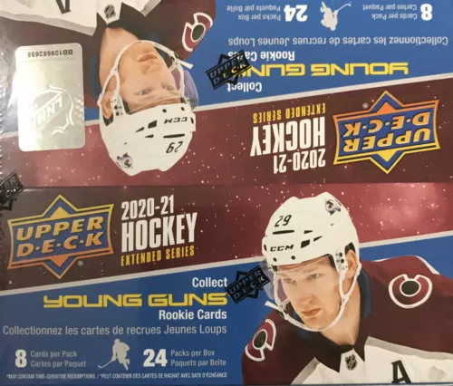 2020 2021 Upper Deck Hockey EXTENDED Series Sealed Retail Box of 24 Packs 20 21