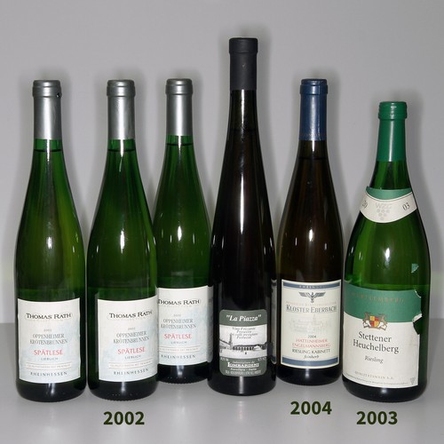 Weiß Weine Wein Konvolut Sammlung über 20 Jahre Rheinhessen Main BaWü Italien
