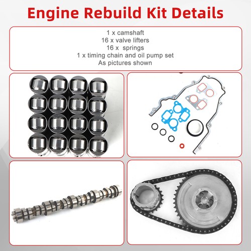 Camshaft Lifter Spring Kit E1840P Sloppy Stage2 for Chevy LS LS1 585" 4.8L 5.3L - Picture 5 of 14
