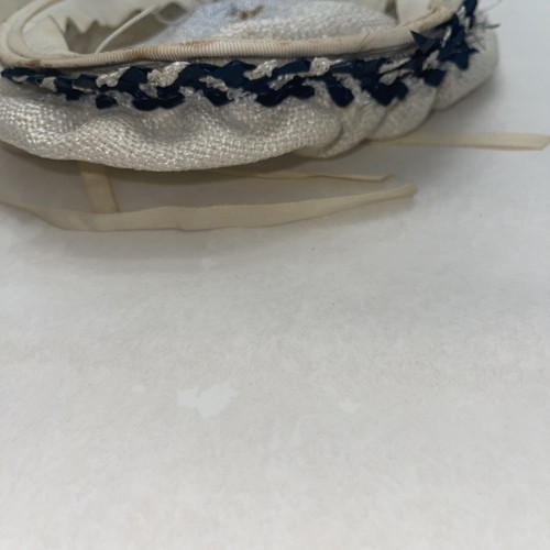 Vintage CINDERELLA New York Girls' Hat Headpiece White Blue - Picture 3 of 12