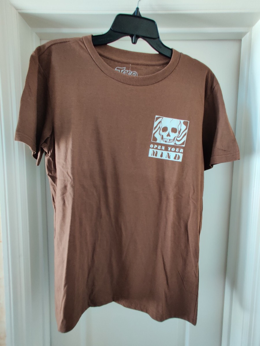 トップス DIASPORA Dyed Magic Circle Tee Brown DIASPORA SKATEBOARDS/Dyed Magic Circle Tee(Sax) – Re'verth