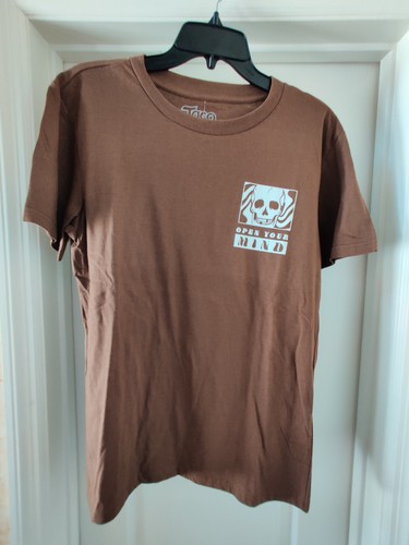 Taco Tuesday T-shirt Psychedelic Open Your Mind Skull Mushroom Halloween Medium - Picture 2 of 2