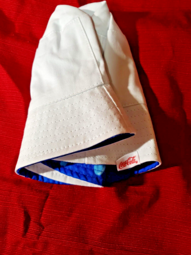 Kansas City KC Royals Reversible Bucket Hat white blue splash NIP Coca Cola New - Picture 3 of 10