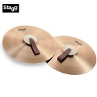 Stagg MASH18 18 Inch Marching/Concert Cymbals - Pair