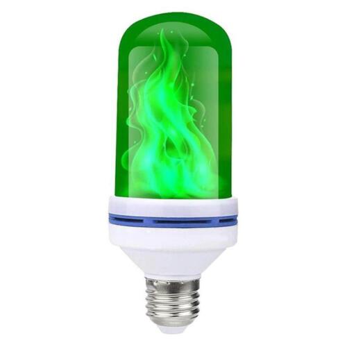 2x LED Flame Effect Light Bulb 4Modes Fire Light Bulbs Home Party Festival Hotel - Picture 3 of 7