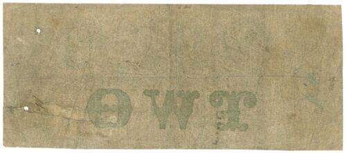 186X Bank of Albion Orleans County New York NY $ 2 (L1722) - Bild 2 von 2