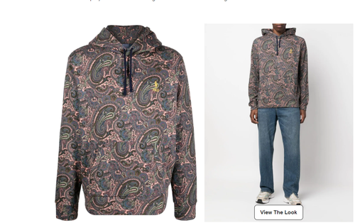 Polo Ralph Lauren Men's Bedford 1 All-Over Paisley-Print Hoodie £285 - Picture 7 of 20
