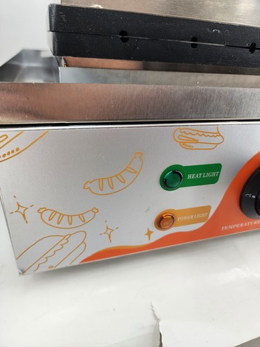 Commercial Corn Dog Waffle Maker Machine 6 PCS 1550W Waffles on a Stick - Picture 15 of 16