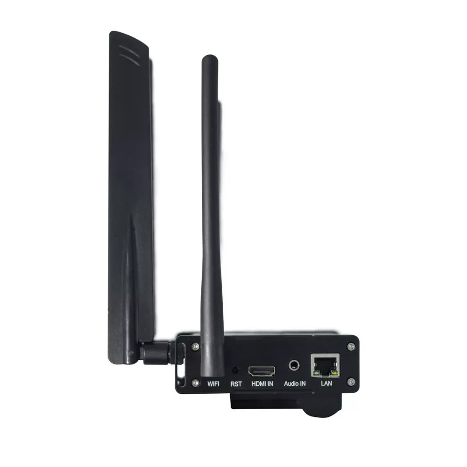 4G Video Encoder-H.264 & H.265 Low Latency Live Stream Transmitter for IP Broadc