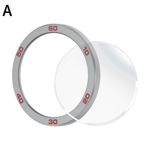 4 Colors Replacement Watch Metal Bezel Tempered Glass DIY.Hot S8D6 Pro2 For Y8L8