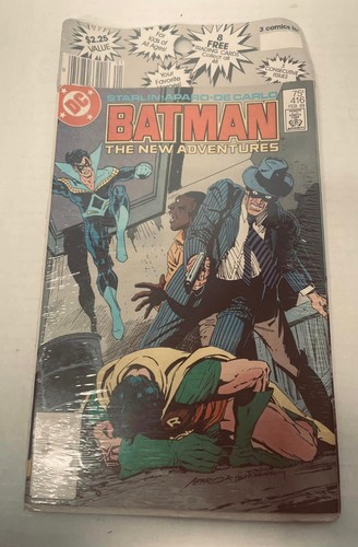 Batman The New Adventures Multi Pack 3 Comics Sealed #414-416 Trading Cards 1987 - Bild 3 von 5
