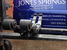 Pair of HEAVY DUTY TOYOTA HILUX 4WD rear 4+2 leaf springs 2006-16 with U bolts