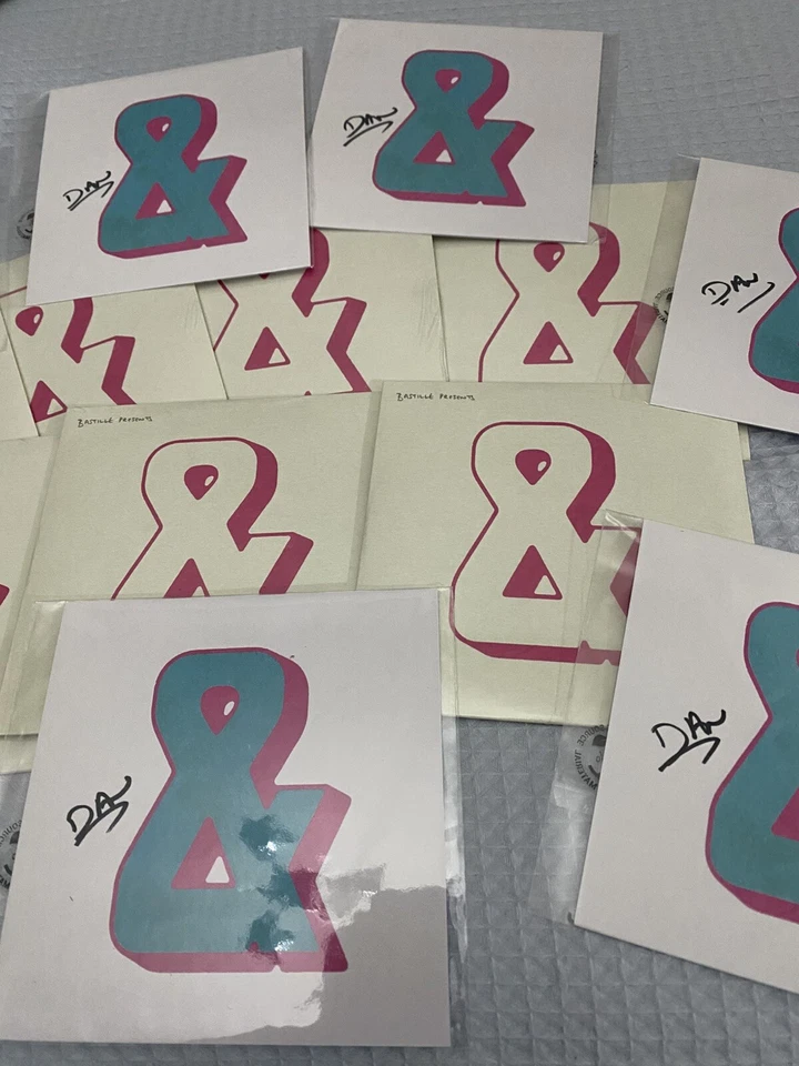 Bastille Signed - & (Ampersand) CD + Signed Art Card (Candle Lit Edition) — 第 3/4 张图片