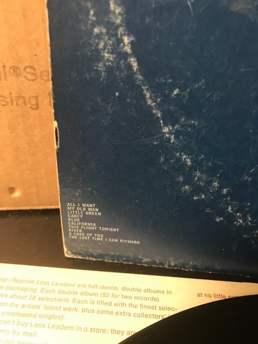 Joni Mitchell - Blue LP 1971 Pressing Vinyl Record Album Reprise MS 2038 - Picture 4 of 7