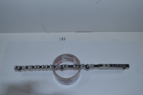 1966 1967 PONTIAC TEMPEST 1967 FIREBIRD OVERHEAD CAM 3.8 HOOD EMBLEM 9789348 - Picture 2 of 19