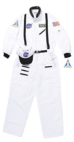 HUGE PRICE DROP - Adult Astronaut Suit+Cap-NASA Logo-Orange/White. - Picture 2 of 25