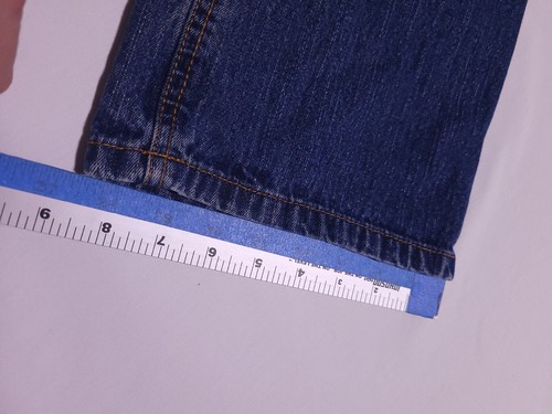 Cinch Jeans Jungen Größe 16 R blau gerades Bein White Label hohe Passform 28 x 31 - Bild 11 von 12