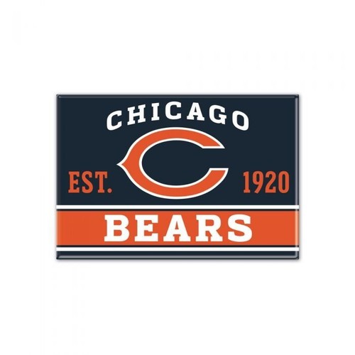 FOUR (4) CHICAGO BEARS REFRIGERATOR MAGNETS FROM WINCRAFT - Picture 3 of 3