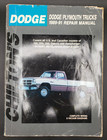 Chilton Dodge Plymouth Trucks Repair Manual 1989 Thru 1991 Pb 8166