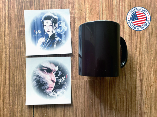 Taza de café Magic Color Change de 11 oz texto fotográfico personalizado mejor regalo del día del padre - Imagen 2 de 5