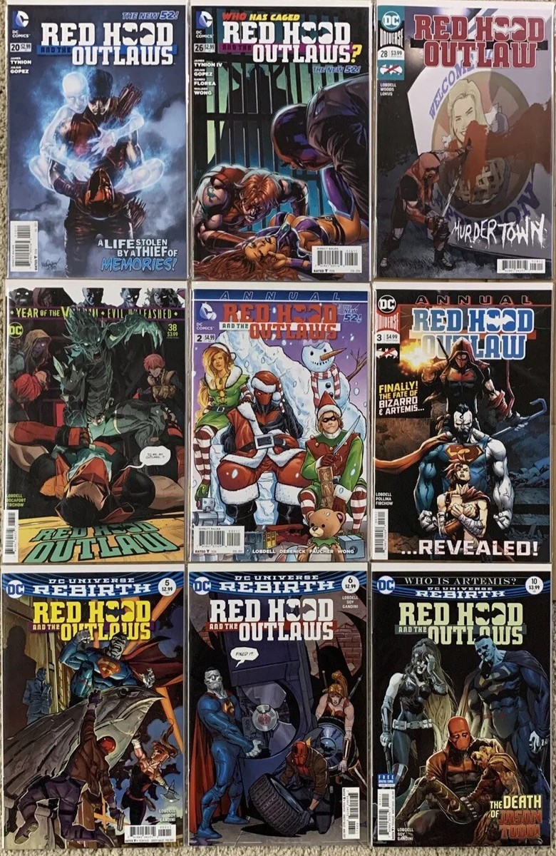 Red Hood and the Outlaws #25 バットマン リーフ Red Hood and