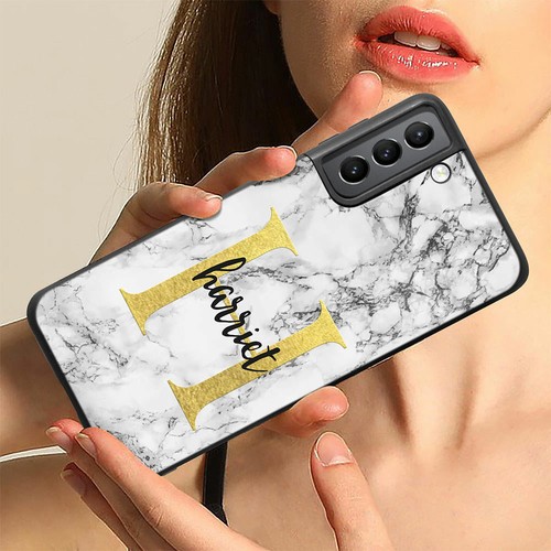 Personalised Name Phone Case Marble Cover For Samsung Galaxy A14 A15 A25 A54 A35 - Picture 78 of 84