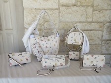 NEW Coach Floral Shoulder Bag, Crossbody s , SETS Chalk/multi Wildflower choices