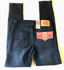 Levi s 502 Regular Taper Jeans Size 14 REG 27 x 27 Blue Jeans Boys Men New NWT