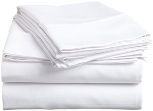 Luxury-amp-Soft-Duvet-Set-100-Cotton-400-TC-White-Solid-All-USA-Size-3-Pieces