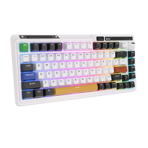 K75 PRO Triple Mode BT 5.0/2.4G/USB-C Hot Swappable Mechanical Gaming Keyboard - Picture 9 of 37