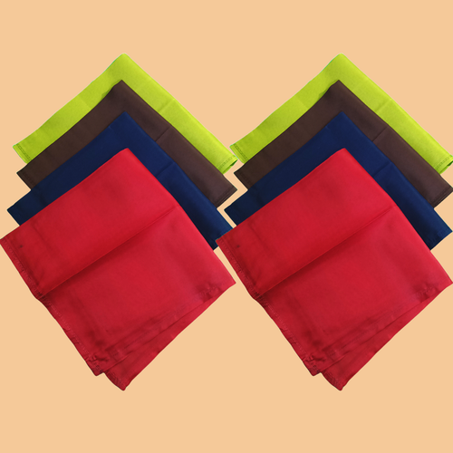 Handkerchiefs Cotton Classic Hankies Large Men Hanky Pocket Square Gift 12 Pcs - Picture 11 of 39