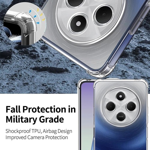 KAMERA SCHUTZ HÜLLE Cover TPU für Xiaomi REDMI 14C + GLASFOLIE - Bild 4 von 6