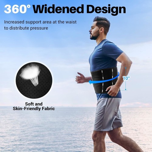 Back support for lower back pain size XL and XXL 10.63 x 6.3 x 2.76 in - Picture 10 of 13