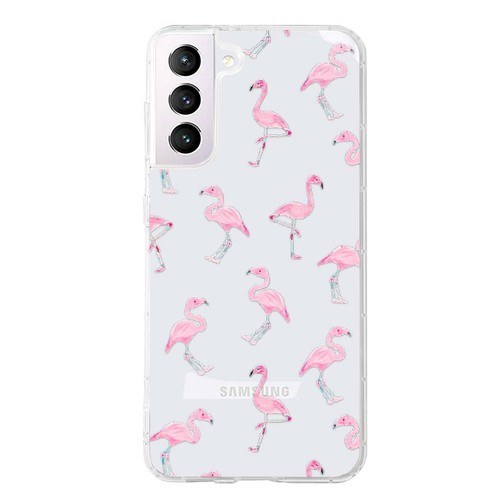 Funda Carcasa TPU Transparente Estampado Flamenco Para Samsung Galaxy A05S A25 A15 A56 A35 A16 - Imagen 29 de 96