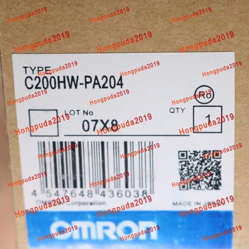 1PC Omron C200HW-PA204 Power Supply Module New In Box One year warranty - 第 5/5 張圖片