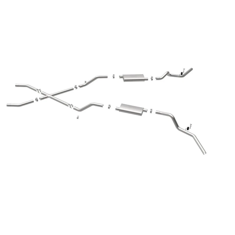 Tubos de escape y escape para camioneta Chevrolet C20 1970-1972 Foto 3 de 4