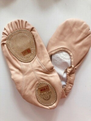 GRISHKO SOFTBALLETTSCHUH MIT GETEILTER SOHLE Ballet shoes Leder NEU Gr. 36