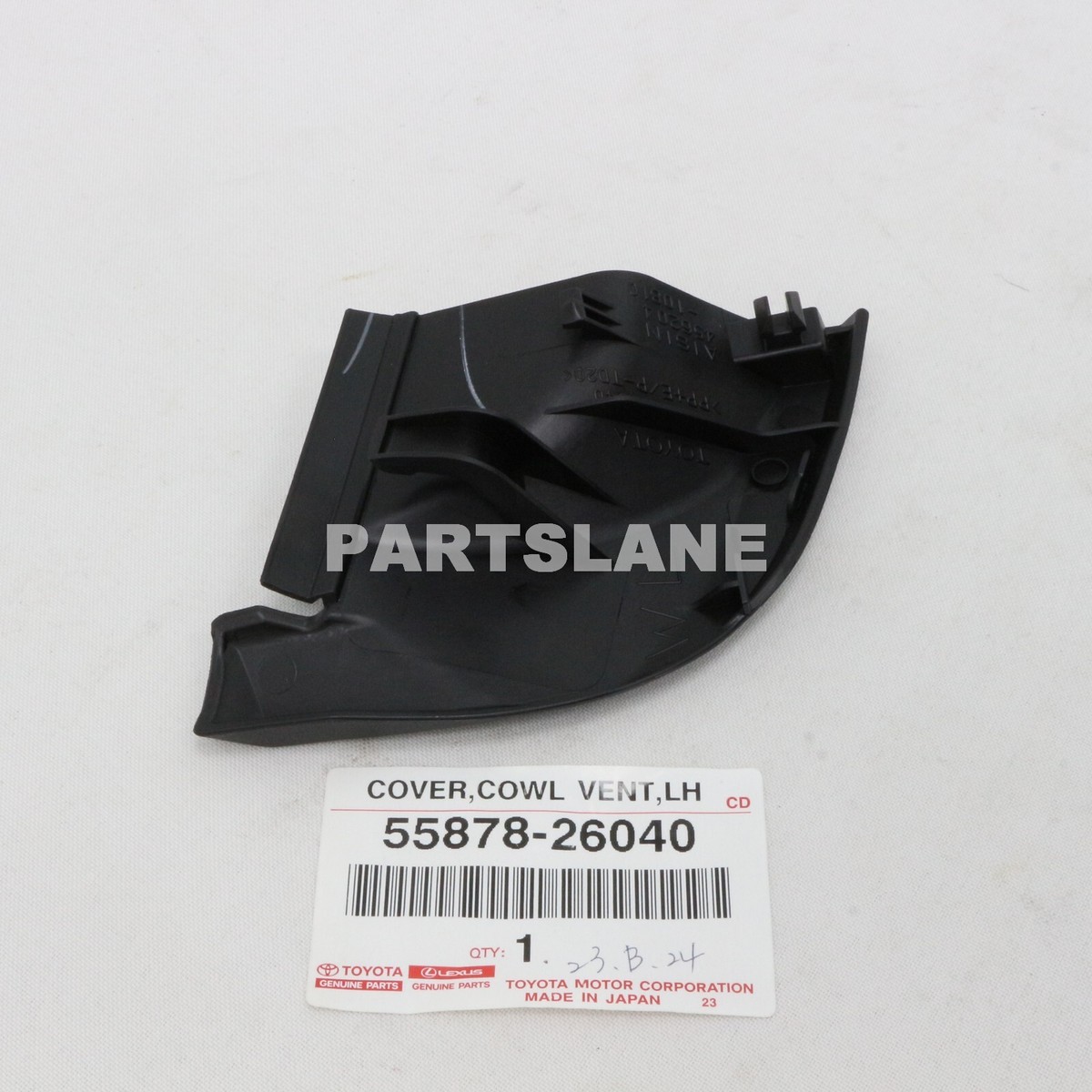 5587826040 Genuine Toyota Cover Cowl Vent LH 55878-26040 for