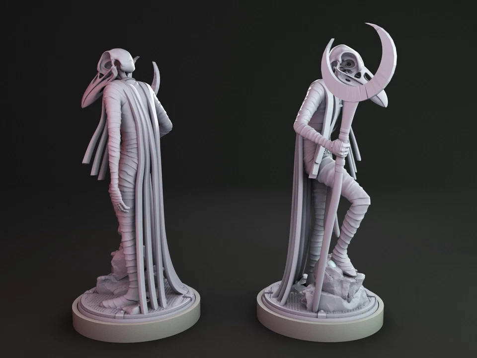 Khonshu miniature for Unmatched Redemption Row - Imagen 3 de 4