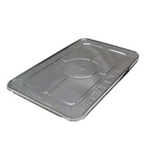 Pactiv FS Foil-Lam Food Container Lids, Aluminum, 20 3/4w x 12 3/4d - 80 Lids