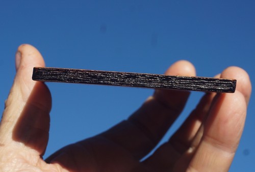 US NAVY ARTIFACT WWII TEAK RELIC FROM DECK OF WW2 BATTLESHIP USS MISSOURI #001 - Picture 4 of 5