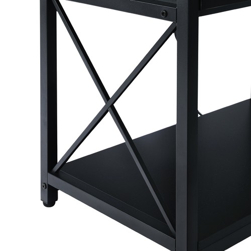 TC-HOMENY 29 Gallon Aquarium Stand with Cabinet & Power Outlets Fish Tank Stand - Picture 11 of 19